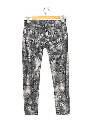 Pantalon 7/8 stretch taille basse gris THE KOOPLES femme