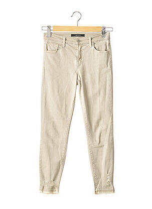 Pantalon 7/8 stretch taille basse vert J BRAND femme
