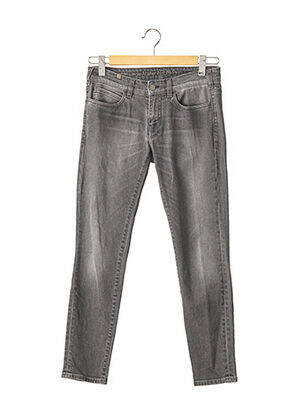 Jeans coupe slim slim taille basse gris ATELIER NOTIFY femme