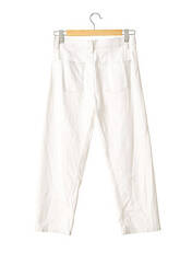 Pantalon droit blanc VINCE. pour femme seconde vue