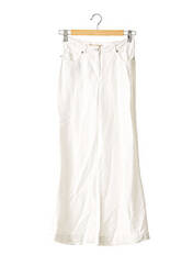 Pantalon large blanc ROBERTO CAVALLI pour femme seconde vue