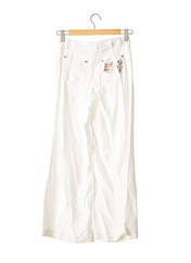 Pantalon large blanc ROBERTO CAVALLI pour femme seconde vue