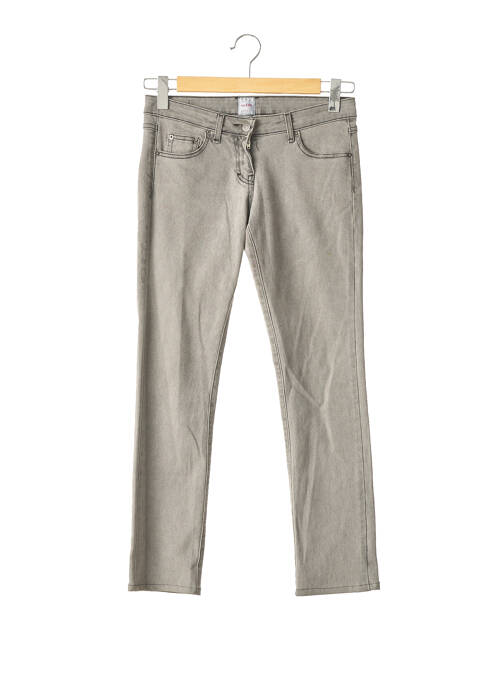 Pantalon 7/8 stretch taille basse gris SASS & BIDE femme