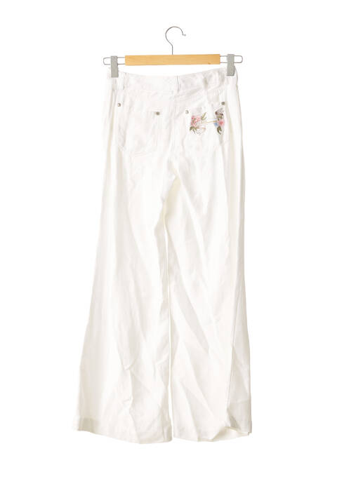 Pantalon large blanc ROBERTO CAVALLI pour femme