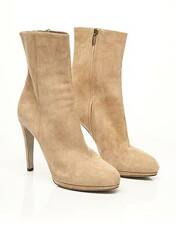 Bottines/Boots beige SERGIO ROSSI pour femme seconde vue