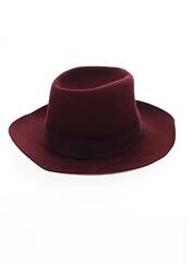 Chapeau rouge BORSALINO pour femme seconde vue