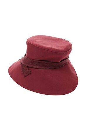 Chapeau rouge ELISSA pour femme
