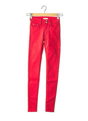 Pantalon slim rouge IMUA pour femme seconde vue