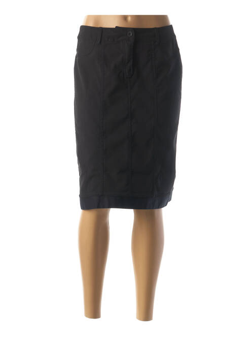 Jupe mi-longue gris JAC JAC pour femme