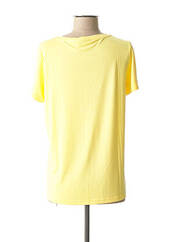 T-shirt jaune MINIMUM pour femme seconde vue
