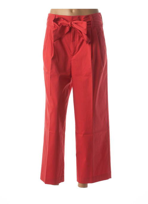 Pantalon 7/8 rouge BENSIMON pour femme