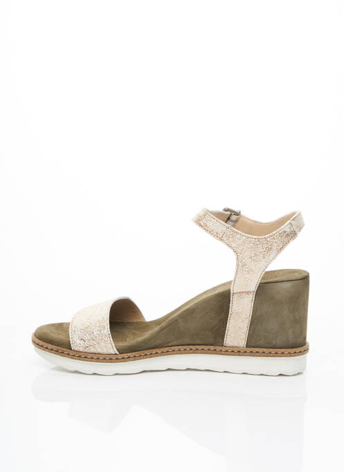 Sandales/Nu pieds beige KHRIO femme