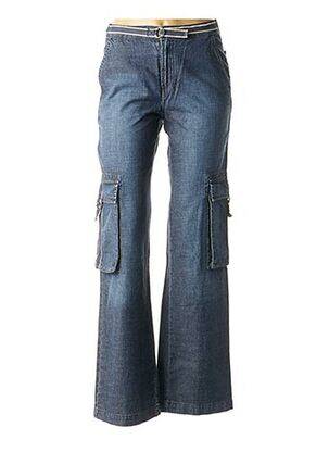 Jeans coupe large bleu TEDDY SMITH pour fille