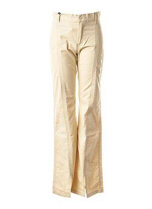 Pantalon flare beige TEDDY SMITH INDUSTRY pour fille