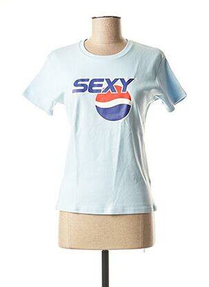 T-shirt bleu CONTINENTAL CLOTHING CO. pour femme