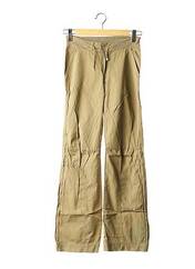 Pantalon droit vert TEDDY SMITH INDUSTRY pour fille seconde vue