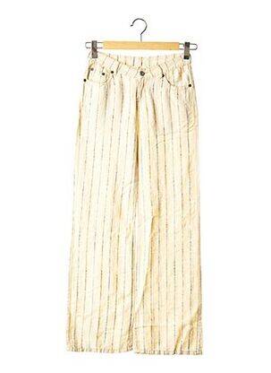 Pantalon large beige REPLAY AND SONS pour fille