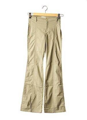 Pantalon flare vert TEDDY SMITH pour fille