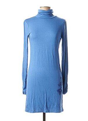 Robe mi-longue bleu BEYOUK pour femme