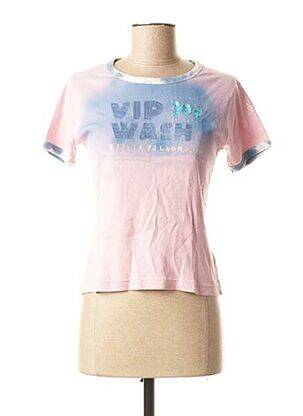 T-shirt rose GURU pour femme