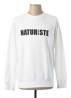 Sweat-shirt blanc FRENCH DISORDER pour homme