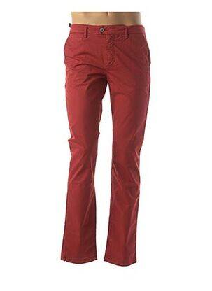 Pantalon droit orange TELERIA ZED pour homme