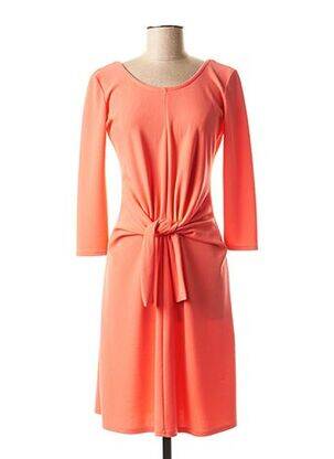 Robe courte orange FIFILLES pour femme