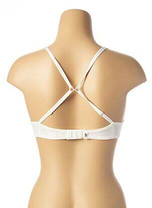 Soutien-gorge légère et transparente haut soutien-gorge avec mousse de rembourrage amovible blanc SIMONE PERELE femme