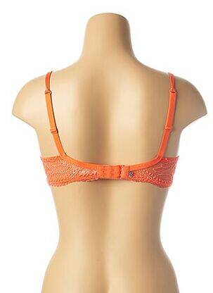 Soutien-gorge légère et transparente haut soutien-gorge moulé orange SIMONE PERELE femme
