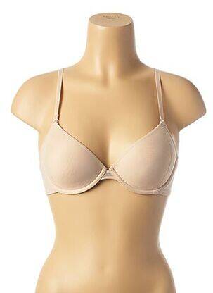 Soutien-gorge tissage dentelle haut soutien-gorge moulé chair SIMONE PERELE femme