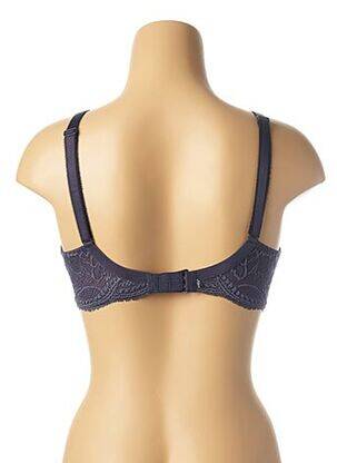 Soutien-gorge tissage dentelle haut soutien-gorge moulé bleu SIMONE PERELE femme