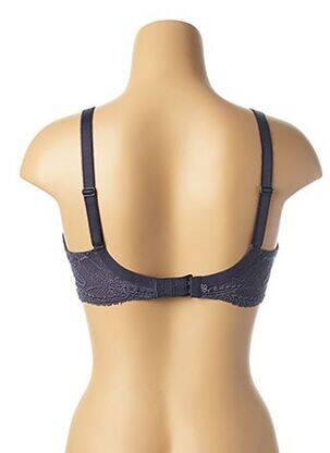 Soutien-gorge tissage dentelle haut soutien-gorge moulé violet SIMONE PERELE femme