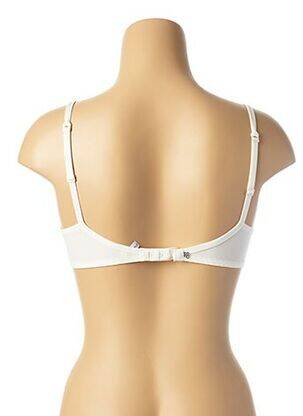 Soutien-gorge tissage dentelle haut soutien-gorge moulé blanc SIMONE PERELE femme