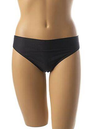 String tissage satiné noir SIMONE PERELE femme