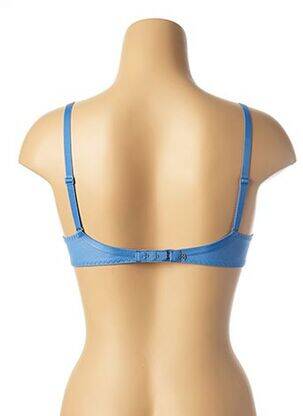 Soutien-gorge broderie haut soutien-gorge moulé bleu SIMONE PERELE femme