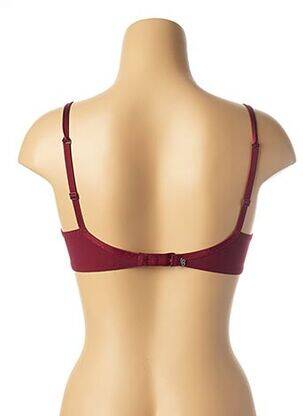 Soutien-gorge broderie haut soutien-gorge moulé rouge SIMONE PERELE femme