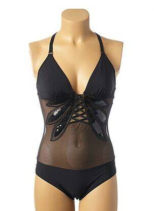 Body lingerie noir IMPLICITE pour femme
