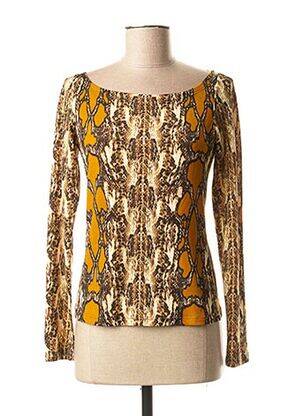 T-shirt manches longues manches longues orange BSB femme