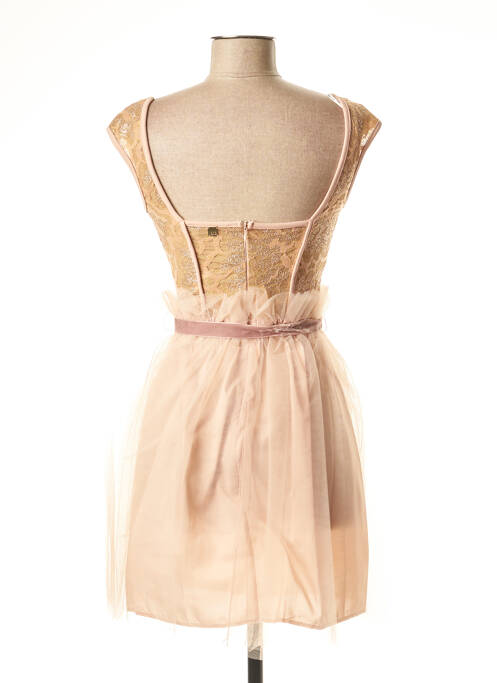 Robe courte rose BSB pour femme