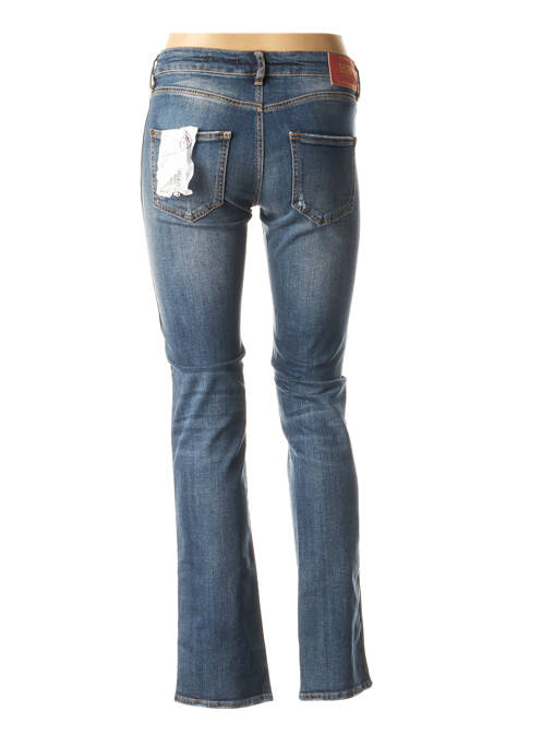 Jeans coupe slim bleu BSB pour femme