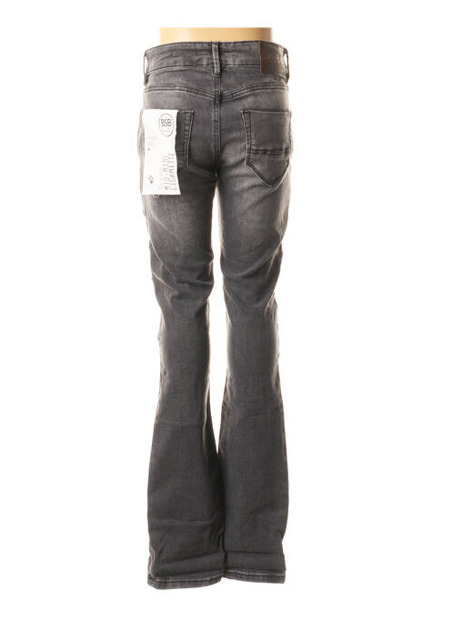 Jeans coupe slim gris BSB pour femme