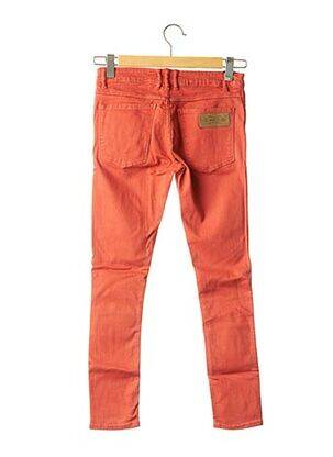 Jeans skinny taille normale taille normale orange APRIL 77 femme