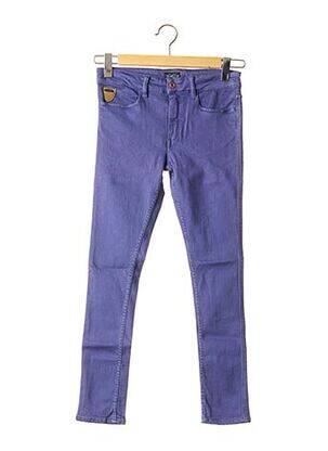 Jeans skinny taille normale taille normale violet APRIL 77 femme