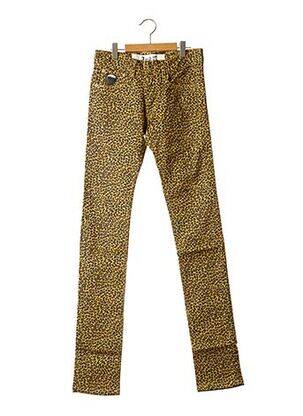Pantalon slim jaune APRIL 77 femme