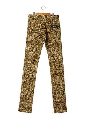 Pantalon slim jaune APRIL 77 femme