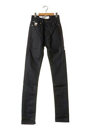 Jeans coupe slim broderie rivets taille normale bleu APRIL 77 femme