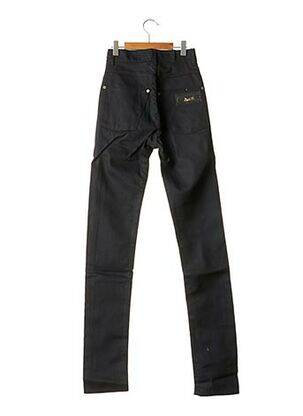 Jeans coupe slim broderie rivets taille normale bleu APRIL 77 femme