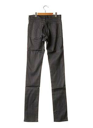 Jeans coupe slim broderie rivets taille normale gris APRIL 77 femme