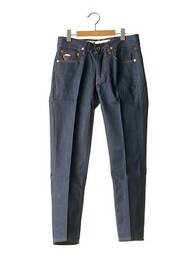Jeans coupe slim broderie rivets taille normale bleu APRIL 77 femme