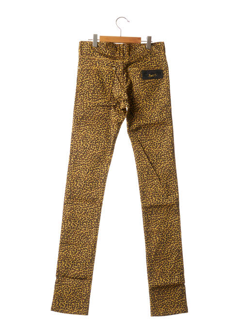 Pantalon slim jaune APRIL 77 pour femme